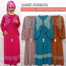 Model gamis terbaru