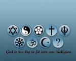 God is too big to fit into one religion wallpaper - Comparative ...