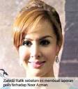 SHAH ALAM – Artis Zahida Rafik