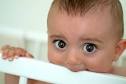 Baby boy teething