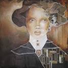 Pascale Pratte continues to paint her femmes fatales, which are influenced