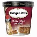 Junk Food News   HAAGEN DAZS STICKY TOFFEE PUDDING   Burgers