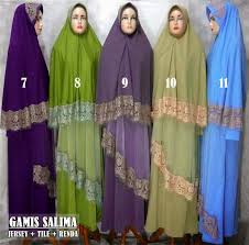 Grosir gamis syar'i murah model terbaru modern dan cantik