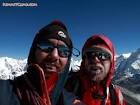 On the summit: Felix left with