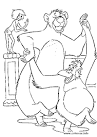 Orangutan coloring page