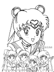Sailor Moon Coloring coloring page