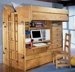 Rustica Storage and Loft Bed with Desk - Home Decorating Ideas ...