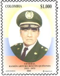 Emisión: “General Ramón Arturo Rincón Quiñonez” Fecha emisión: 7 de noviembre de 2.003 - 2003Qui%25C3%25B1ones