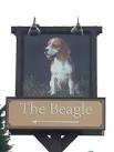 The Beagle pub sign near to Sproughton Suffolk for overall view see Link - via Daymix