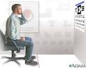 <b>Visual acuity</b> test: