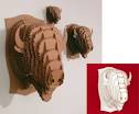 BILLY BISON- ANIMAL FRIENDLY CARDBOARD BISON BUST