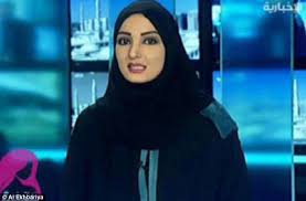 Female TV presenters told they must now wear black abaya robes in ...
