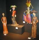Clay figurines depict the dead carrying out the same tasks they ... 