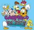 DE CARICATURA: GARFIELD Y SUS <b>AMIGOS</b>