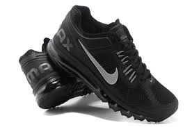 new nike air max 2013 women shoes in black for sale