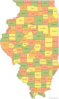 Map of Illinois