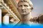 Statue De Jules César Auguste à Rome, Italie Art Antique Reflète ... - 13344570-statue-de-jules-cesar-auguste-a-rome-italie-art-antique-reflete-dans-une-mer-calme