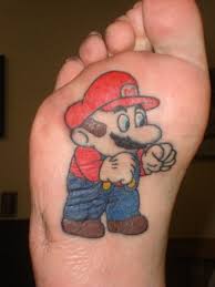 feet tattoo