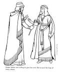 Esther coloring page