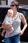 Lindsay DAVENPORT and Jagger leave Malibu Country Mart – Moms ...
