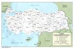 Landkarte Türkei - Landkarten download - Türkeikarte / Türkei ...