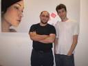 Lior Cohen (left) and CEO Guy