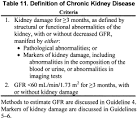 <b>Chronic kidney disease</b> has