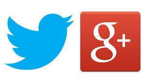 Image result for twitter and google+