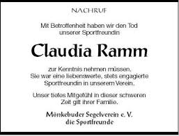 Claudia Ramm-zur Kenntnis nehm | Nordkurier Anzeigen - 005902245101