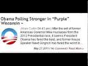 Wisconsin exit polls show Obama ahead of Romney - Worldnews.