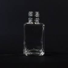 1 oz 18/415 Florence Square Clear Glass Bottle