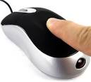 USB Mouse with Fingerprint Reader | GeekAlerts