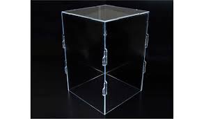 Clear Acrylic Collapsible Display Box - TAP Plastics