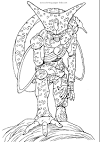 Dragon Ball Z coloring page