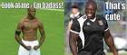 Adebayo AKINFENWA, the worlds strongest footballer, requests.
