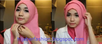 Cara Memakai Jilbab Arabian Style - Hijab dan DSLR