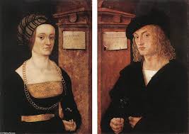 Barbara und Hans Schellenberger (3), wald von Hans Burgkmair (1473 ...
