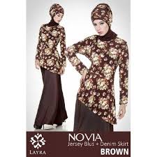 Baju Muslim Batik 2014 | Sentra Busana Muslim