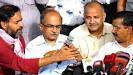 AAPkaSting: Arvind Kejriwal heard abusing Yadav, Bhushan in new.