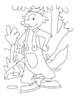 Mongoose coloring page