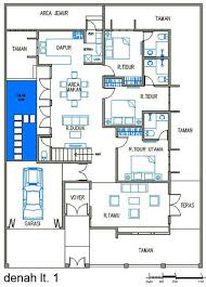 Desain Denah Rumah Minimalis 2 Lantai | rumahminim