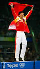 Trampolinist Dong Dong Gymnastics Picture