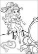 Barbie Thumbelina coloring page