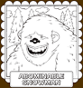 Abominable Snowman coloring page