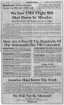 The Flight 800 Investigation