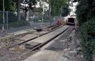 TQ3365 : Laying the rails in 1998. near to Croydon, Great Britain - via Daymix