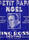 Partitions : Petit papa noel (Tino Rossi)