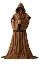 Medieval Tudor Fancy Dress   Mens Medieval Monk Costume Size XXL