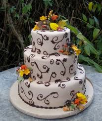 Need Fall Cake Inspiration Photos STAT! :  wedding cake fall autumn Images?q=tbn:ANd9GcRntSlTI6Hm94vh 0 J1Dc6HwNgL26YBpl21utKhjPoXdKNs4MZBg