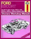 Ford Escort MkI 1100 1300 1968 1974 Haynes Service Repair Manual